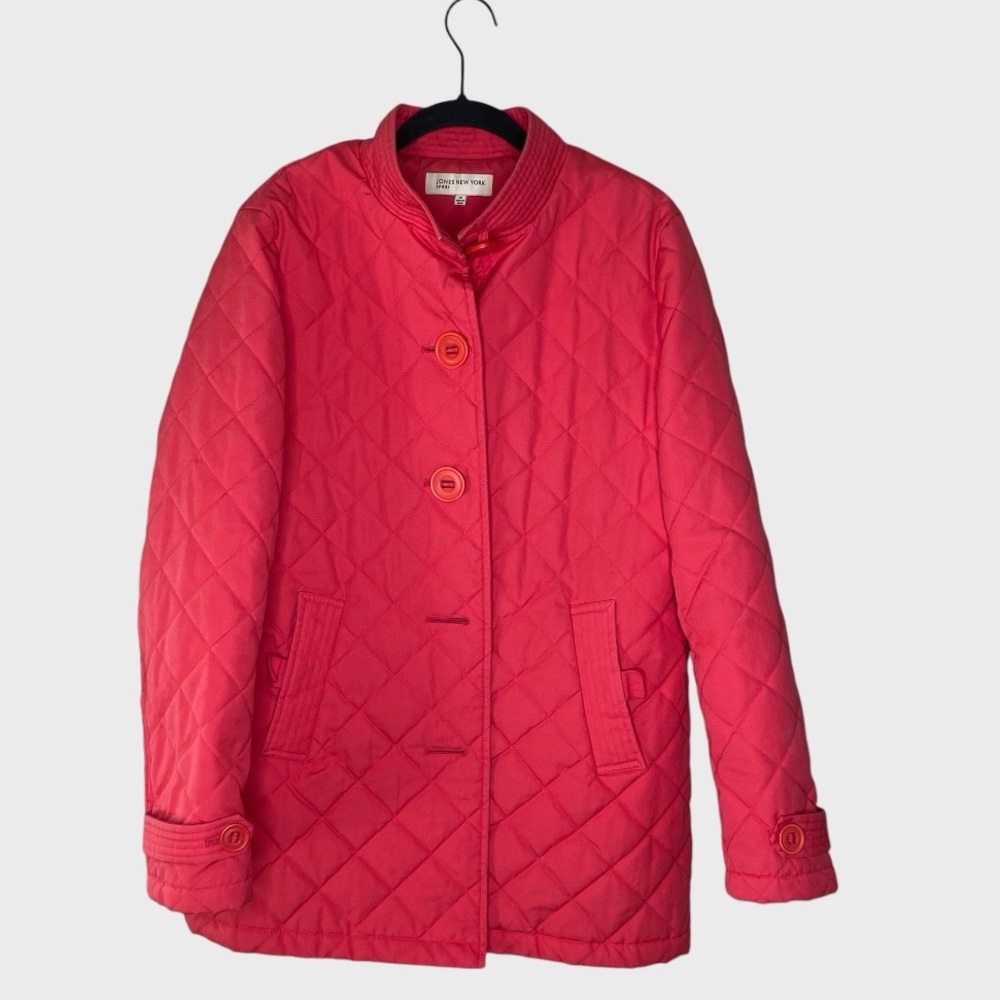 Jones New York Sport quilted jacket, EUC, size‎ M